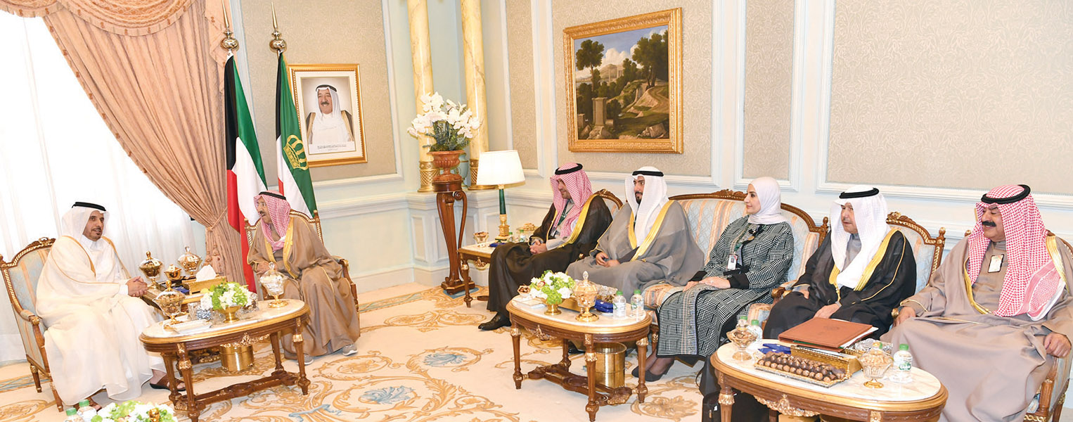 صاحب السمو مستقبلاً رئيس وزراء قطر