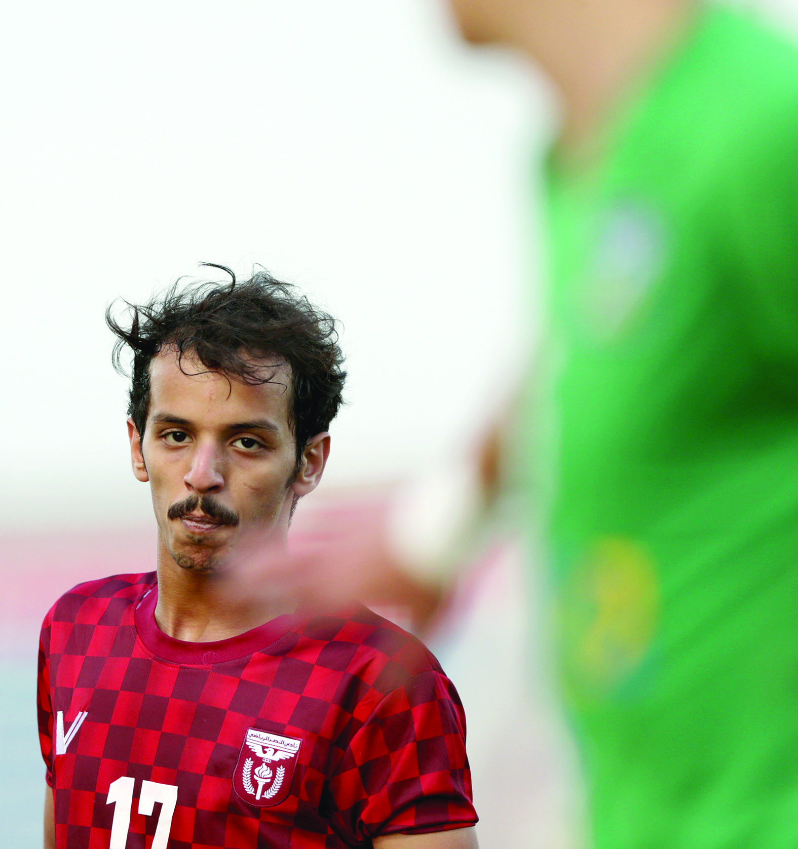 u0644u0627u0639u0628 u0627u0644u0646u0635u0631 u0633u0644u0645u0627u0646 u0628u0648u0631u0645u064au0629 u062eu0644u0627u0644 u0627u0644u0645u0628u0627u0631u0627u0629  u0623u0645u0627u0645 u0627u0644u0639u0631u0628u064a (u0627u0644u0623u0632u0631u0642 u062fu0648u062a u0643u0648u0645)