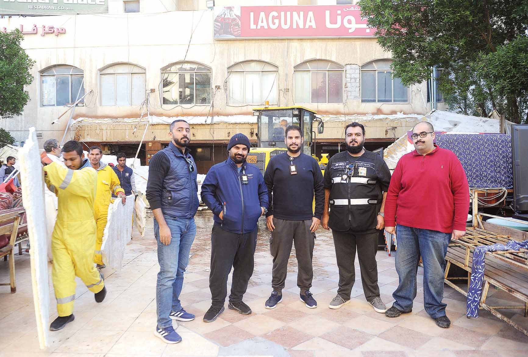 فريق طوارئ حولي المشرف على الحملة