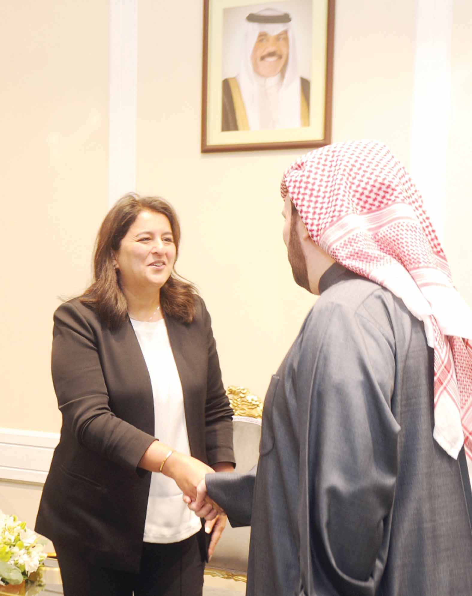 u0627u0644u0641u0627u0631u0633 u062au062au0644u0642u0649 u062au0647u0646u0626u0629 u0627u0644u0648u0643u064au0644 u0627u0644u0645u0633u0627u0639u062f u062du0645u062f u0627u0644u063au0631u064au0628t (u062au0635u0648u064au0631 u0628u0633u0627u0645 u0632u064au062fu0627u0646)