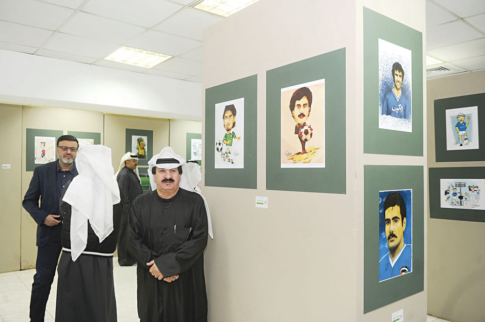 الركن الخاص بالفنان فاضل الرئيس