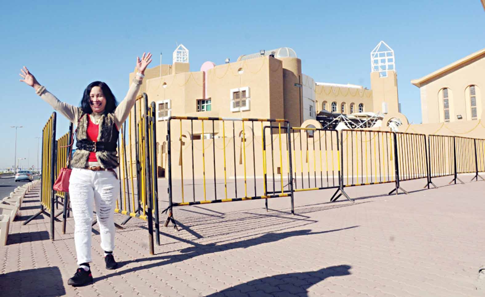 فرحة باقتراب حلول عيد الميلاد 