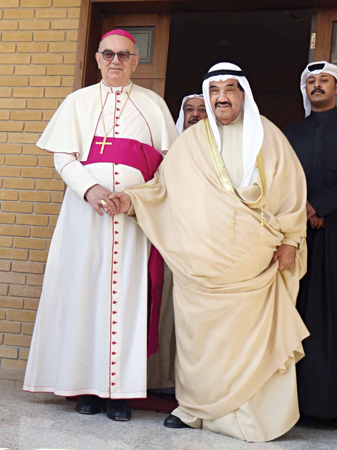 ناصر المحمد وكاميلو بالين 