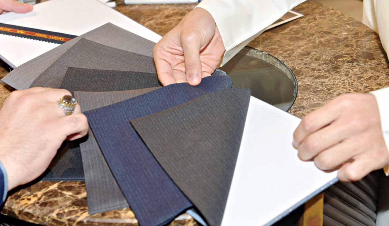 عرض نماذج للبضاعة 