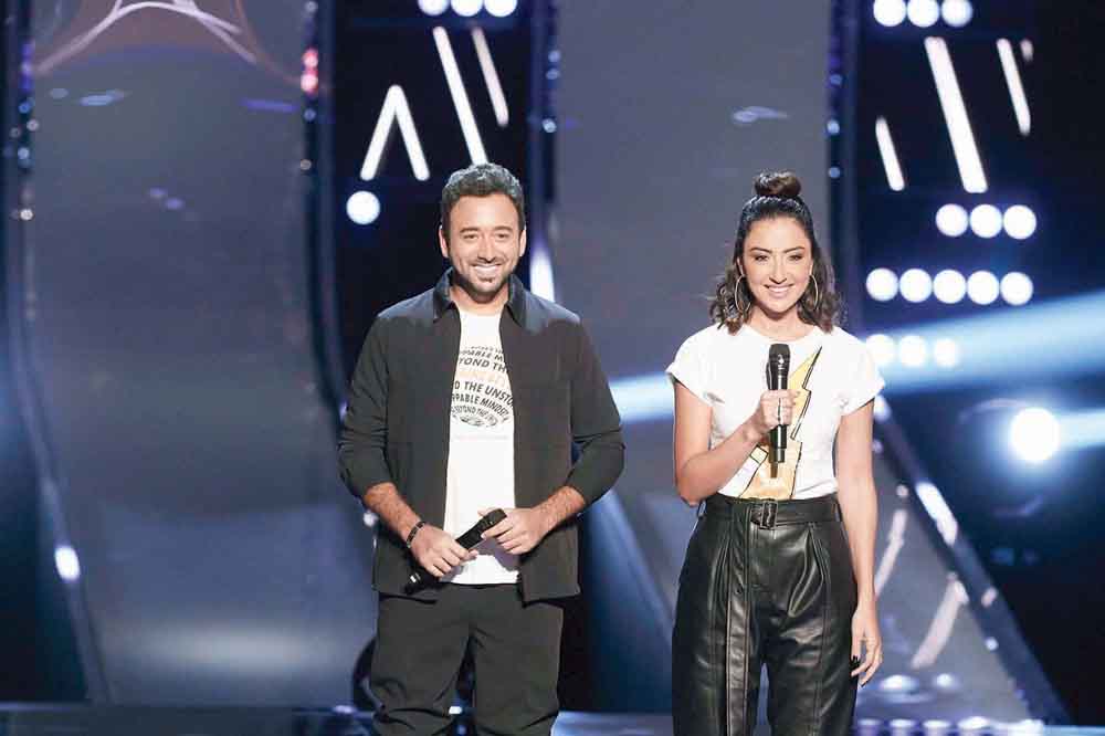  ياسر السقاف وناردين فرج