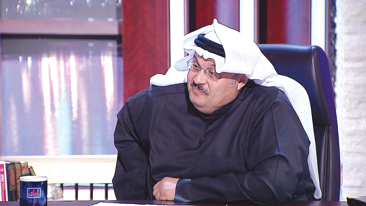 وليد الجاسم خلال الحوار