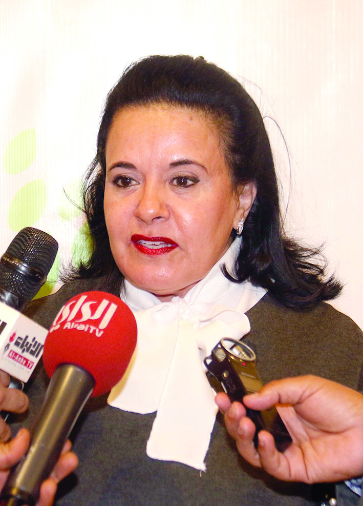 فاطمة الأمير متحدثة لوسائل الإعلام 