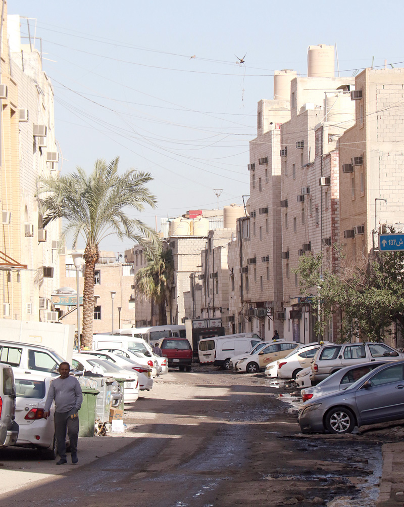 إعادة تنظيم المنطقة تدريجياً 