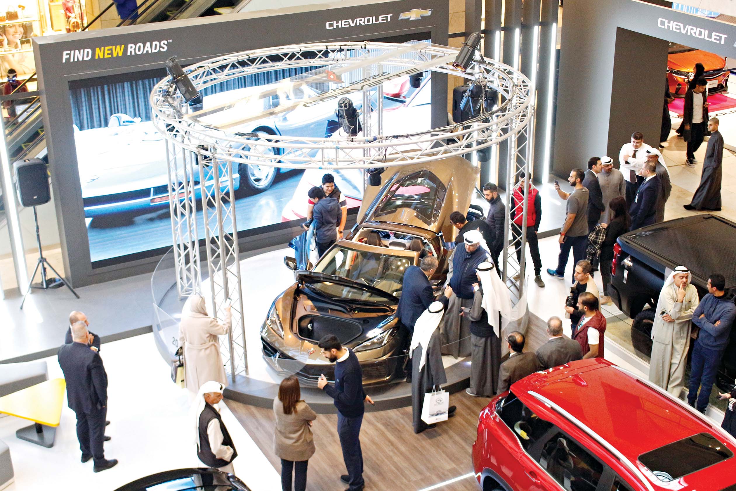 إقبال على جناح الشركة