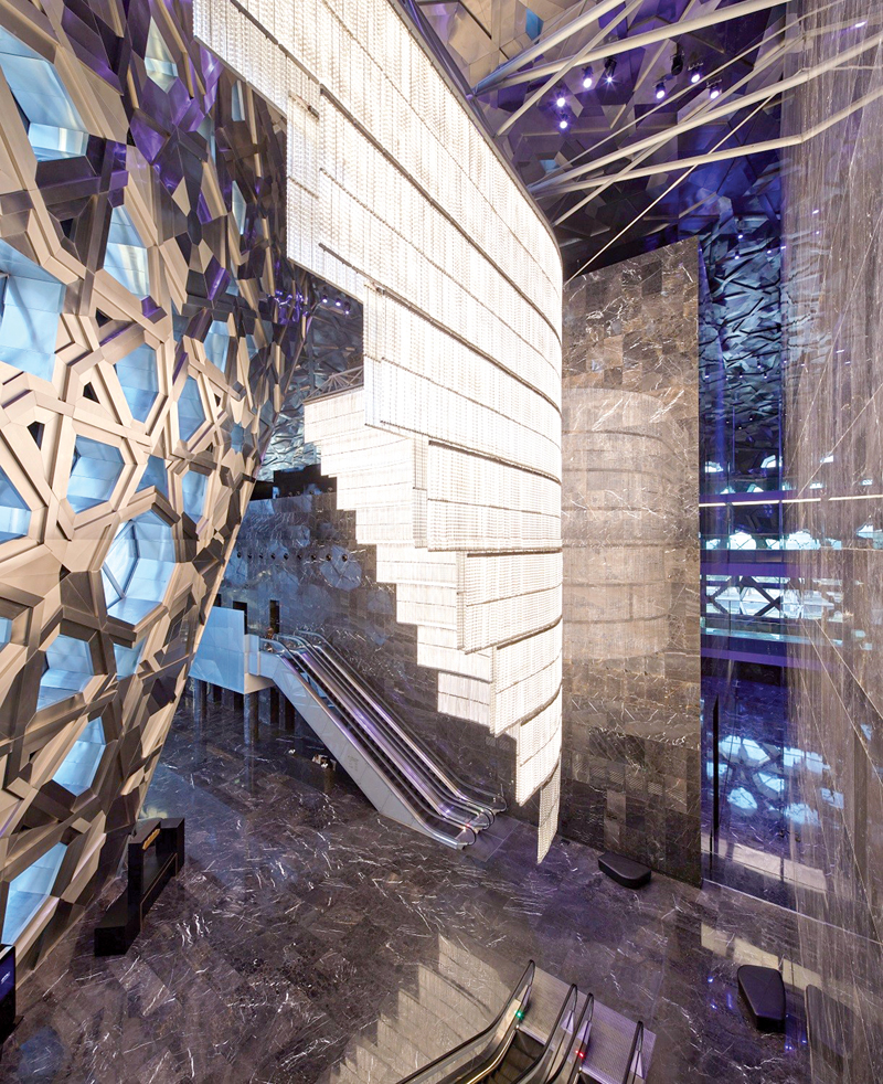 تصميم مستوحى من العمارة الإسلامية 