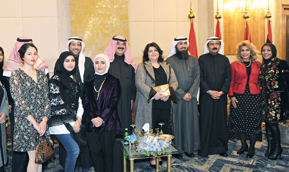 الجارالله وعبدالله الأحمد والعتل وعدد من المهنئات 