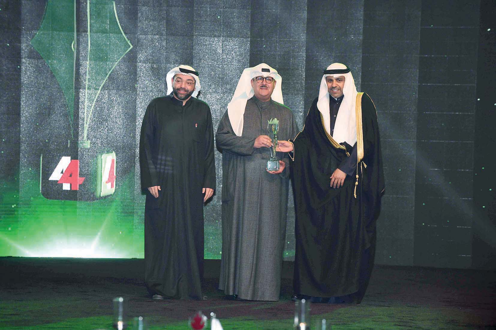 تكريم فهد المبارك