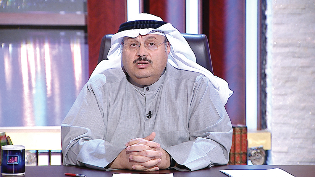 وليد الجاسم خلال البرنامج