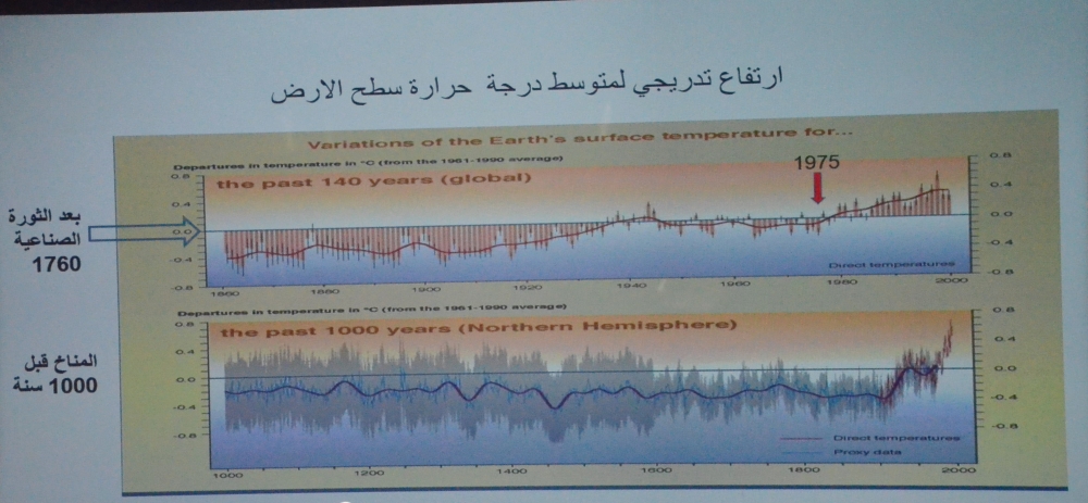 إحدى الإحصائيات التي تم عرضها في الندوة 