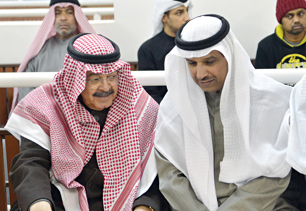 فليطح والجاسم في العزاء 