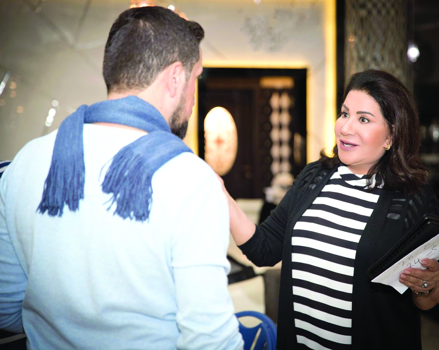 u0633u0639u0627u062f u0639u0628u062fu0627u0644u0644u0647 u0641u064a u062du0648u0627u0631 u0645u0639 u0627u0644u0645u062eu0631u062c u0645u0646u064au0631 u0627u0644u0632u0639u0628u064a