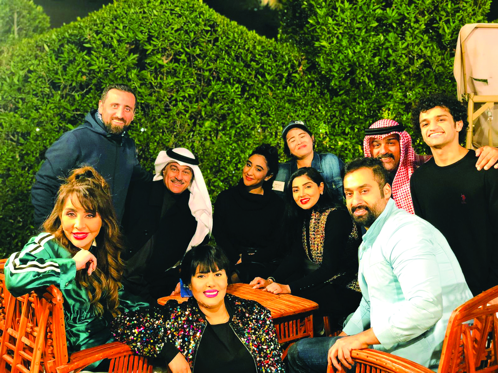 عدد من نجوم «جنة هلي»