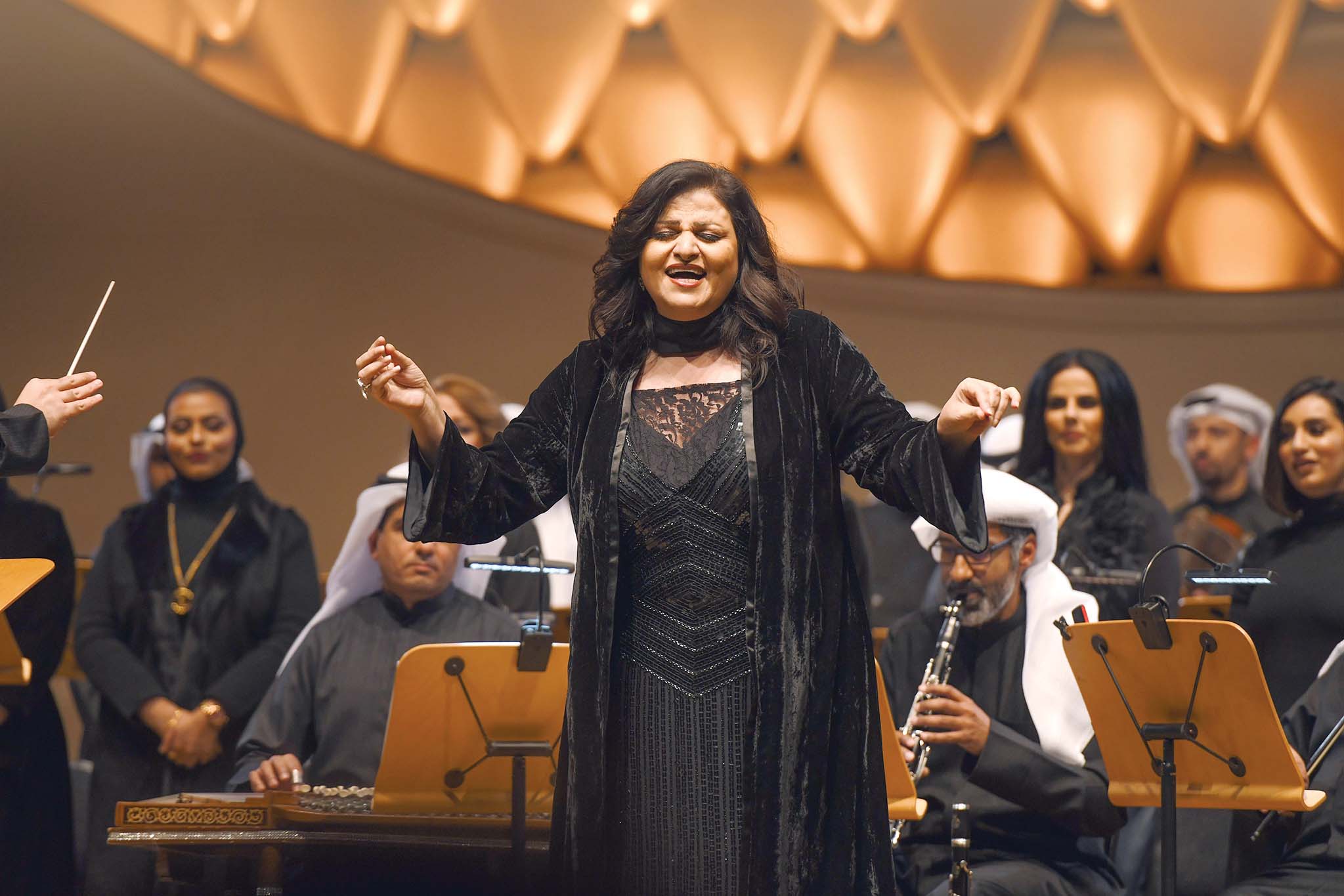 جاهدة وهبة أطربت الحاضرين