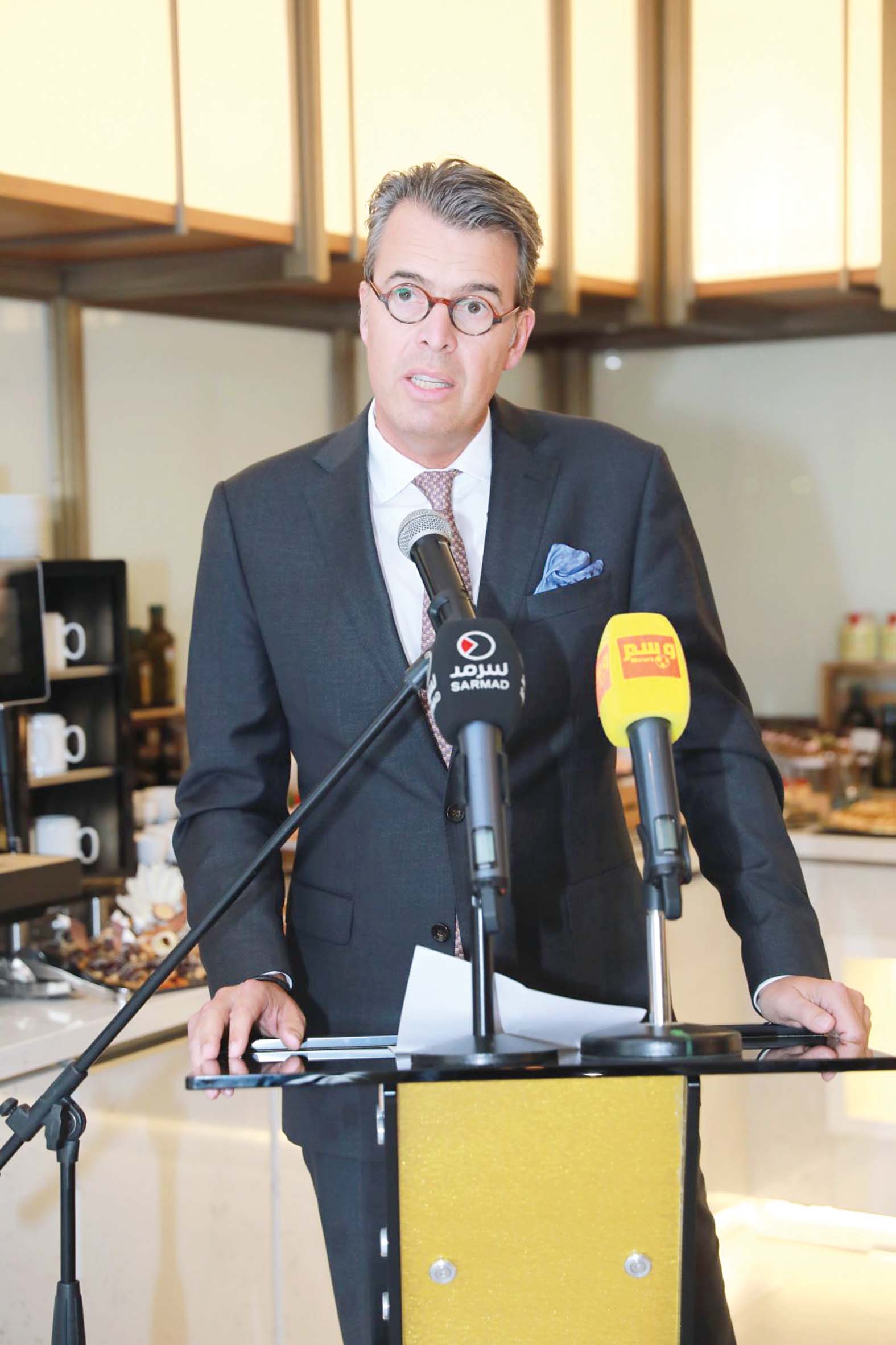 رئيس منطقة الشرق الأوسط وأفريقيا وتركيا جوشم - جان سلايفر