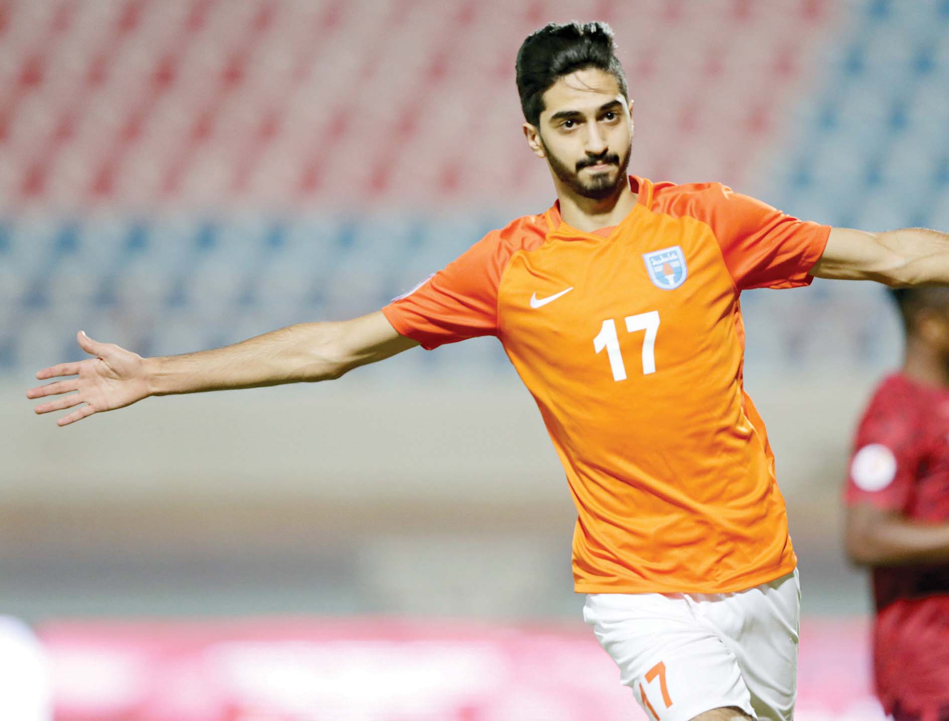  u0644u0627u0639u0628 u0643u0627u0638u0645u0629 u0634u0628u064au0628 u0627u0644u062eu0627u0644u062fu064a u0635u0627u062du0628 u0627u0644u0647u062fu0641 u0627u0644u0623u0648u0644 u0641u064a u0645u0631u0645u0649 u0627u0644u0646u0635u0631