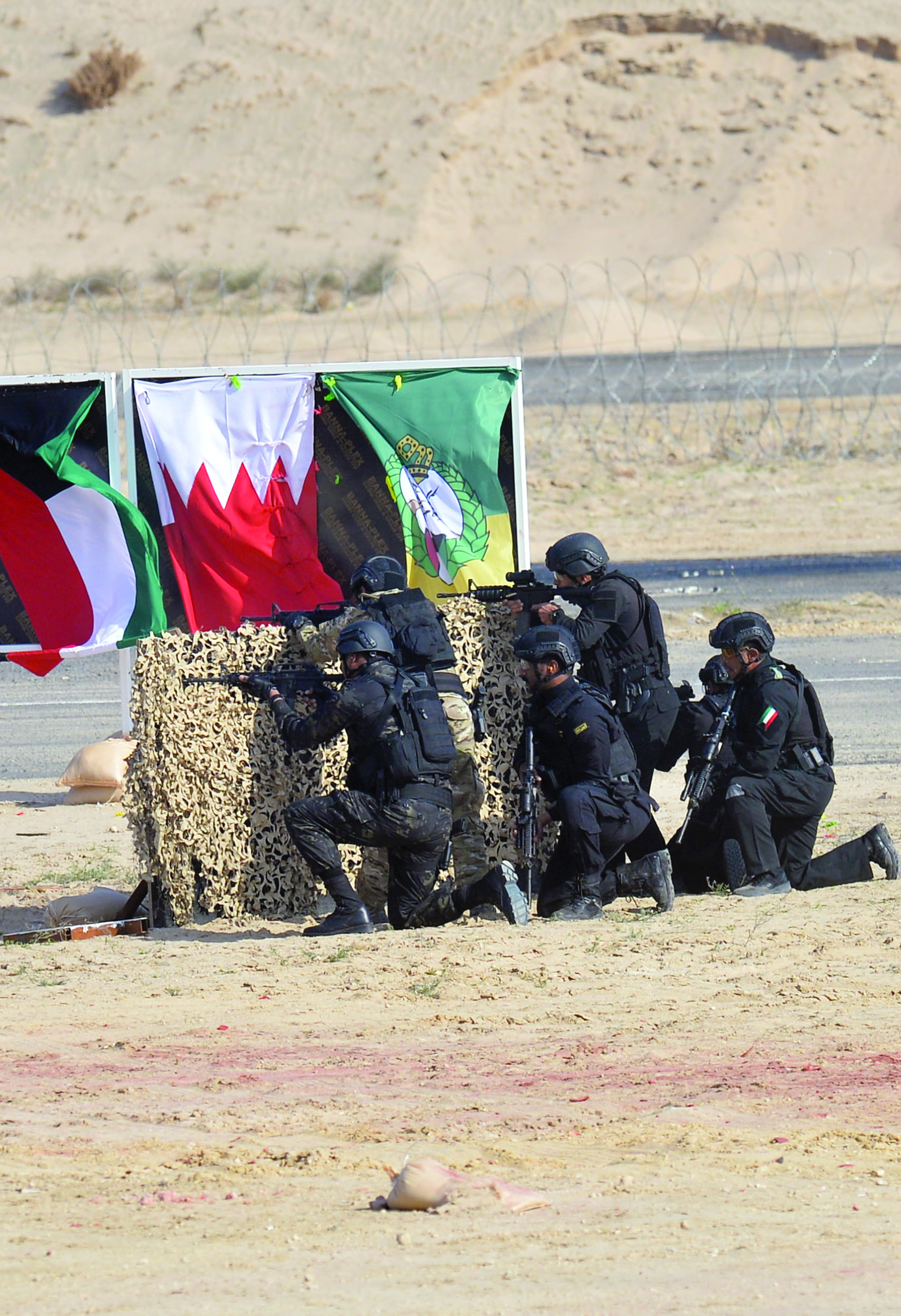 قوات خاصة تستعد للاقتحام