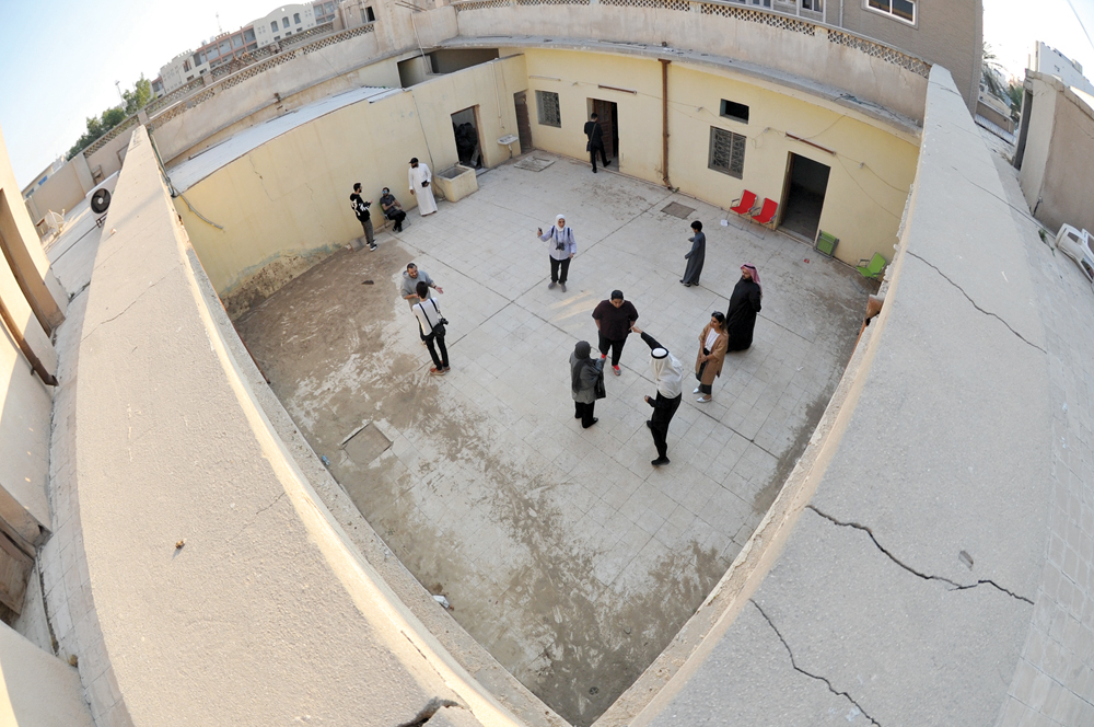 حوش المنزل بنظامه العربي القديم