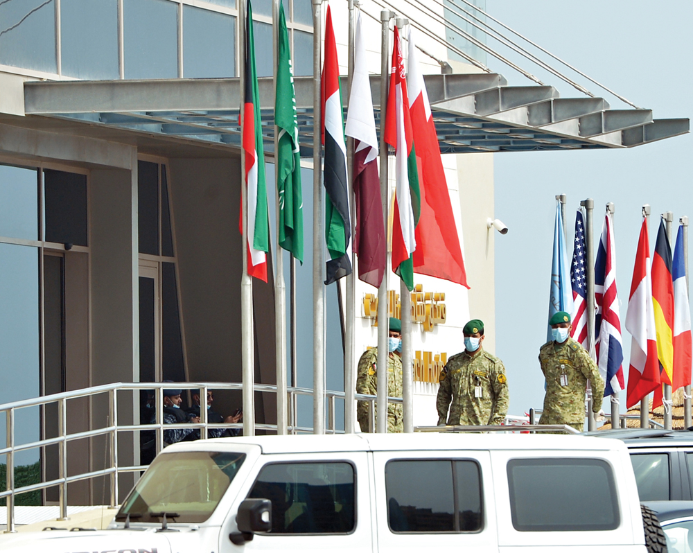 الحرس الوطني يشارك في تأمين المحجر