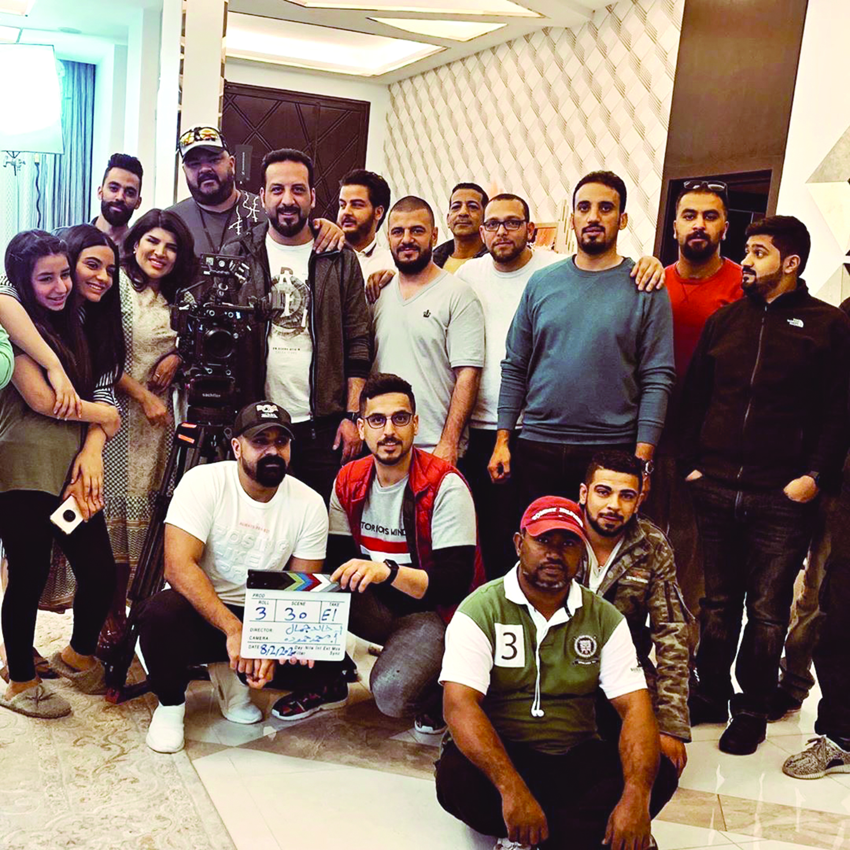 أبطال مسلسل «مع الحرملك» 