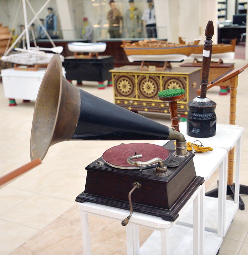 «البشتختة» حاضرة في المتحف 