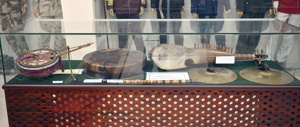 من معروضات المتحف 