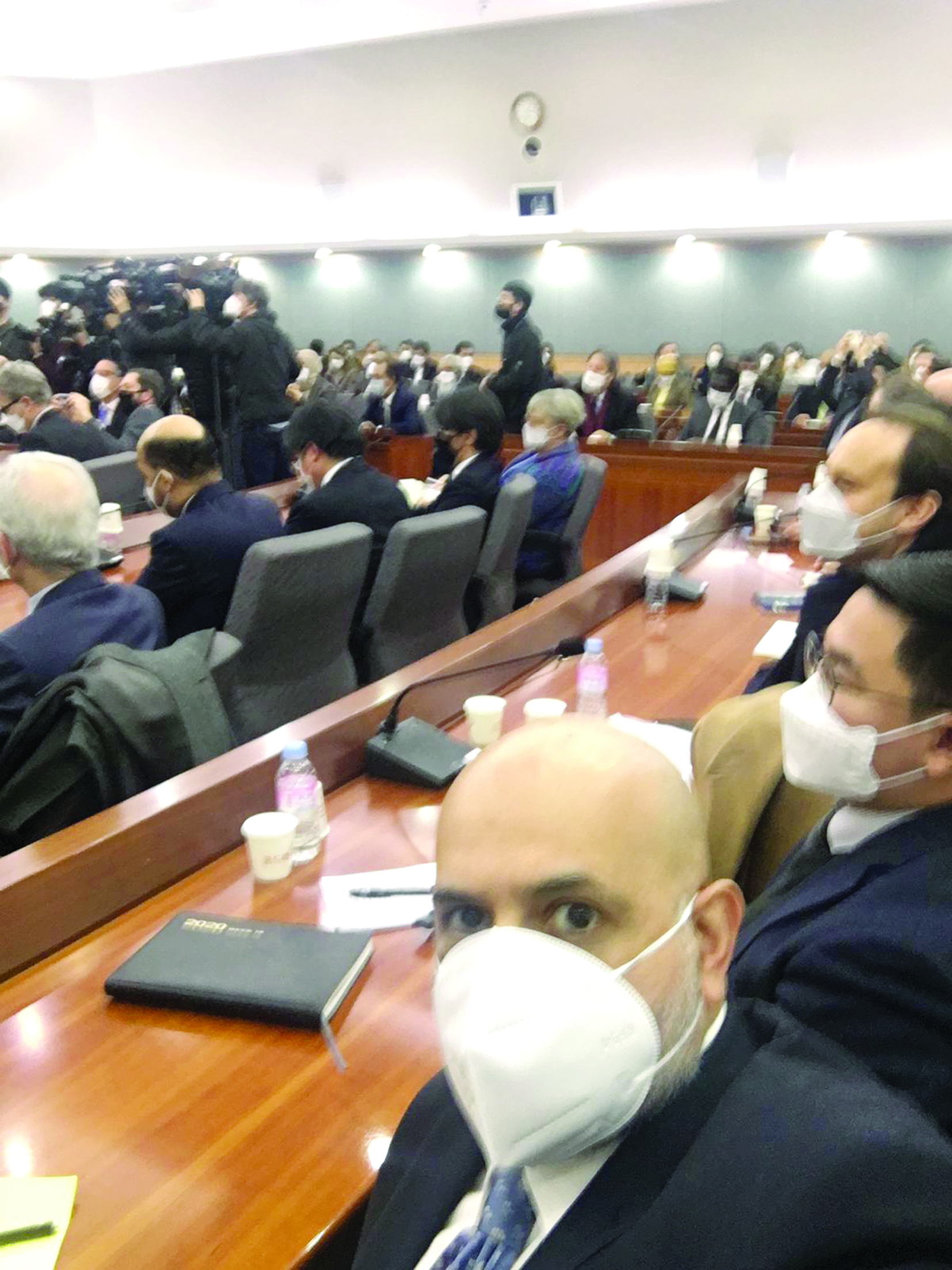 u0633u0641u064au0631 u0627u0644u0643u0648u064au062a u0628u062fu0631 u0627u0644u0639u0648u0636u064a u062eu0644u0627u0644 u0627u062cu062au0645u0627u0639 u0648u0632u064au0631u0629 u0627u0644u062eu0627u0631u062cu064au0629 u0645u0639 u0633u0641u0631u0627u0621 u0648u062fu064au0628u0644u0648u0645u0627u0633u064au064au0646 