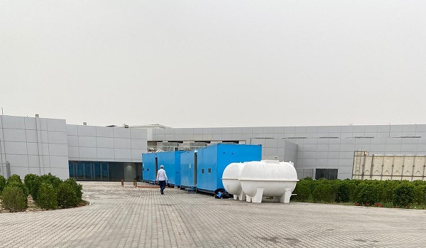 توفير دورات مياه في مركز الفحص