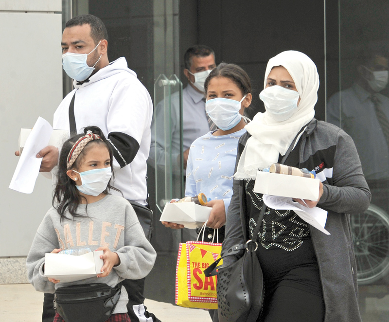 عائلة أنجزت الفحص