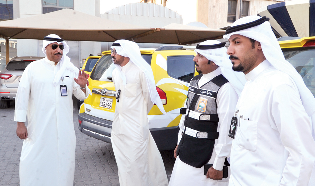 فرق الجهات الحكومية المشاركة في الحملة 