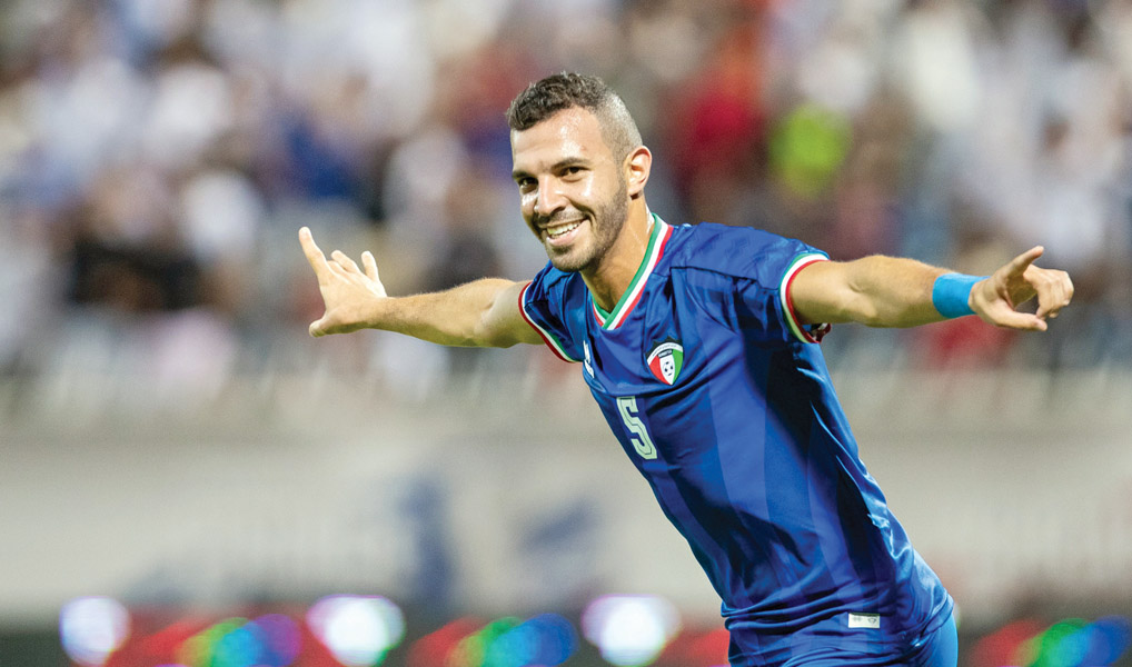 u0641u0647u062f u0627u0644u0647u0627u062cu0631u064a... u0646u062cu0645 u0641u064a u0627u0644u0645u0644u0639u0628 u0648u062eu0627u0631u062cu0647 