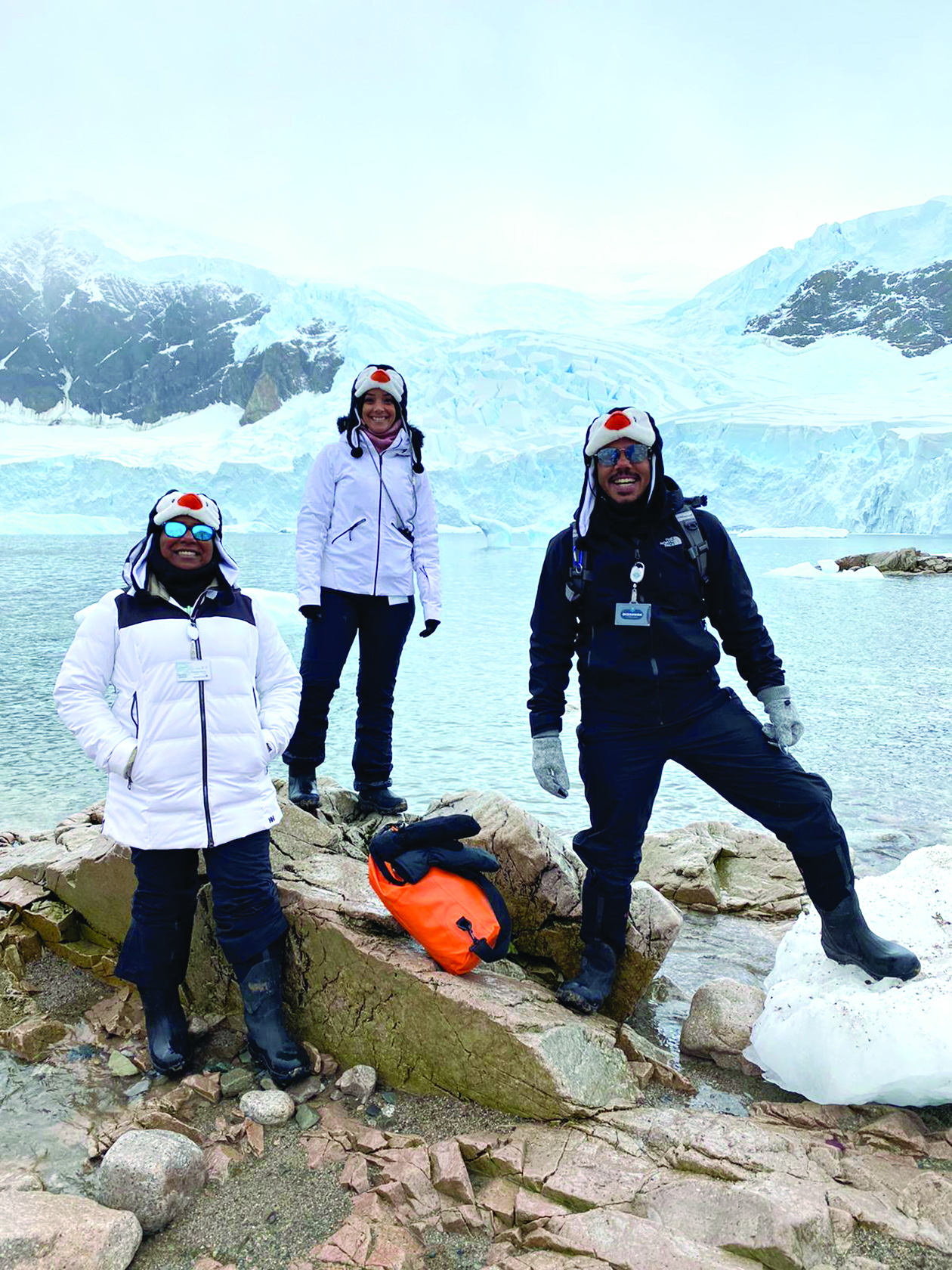 في القطب الجنوبي
