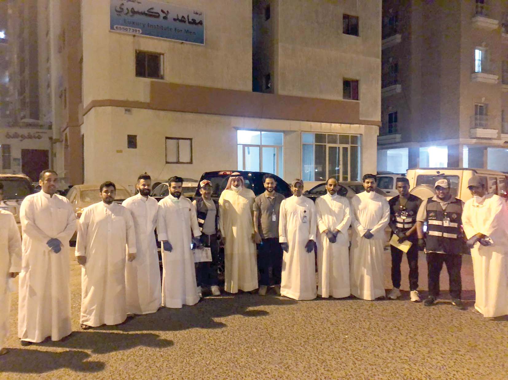 لقطة جماعية للمشاركين في الحملة 