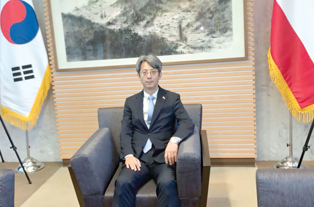 u0633u0641u064au0631 u0643u0648u0631u064au0627 u0627u0644u062cu0646u0648u0628u064au0629 u0644u062fu0649 u0627u0644u0643u0648u064au062a u0647u0648u0646u063a u064au0648u0646u063a u062cu064a