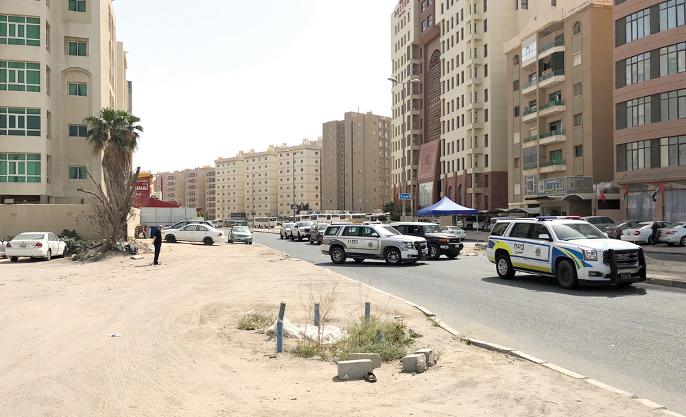 انتشار الدوريات في شوارع المهبولة