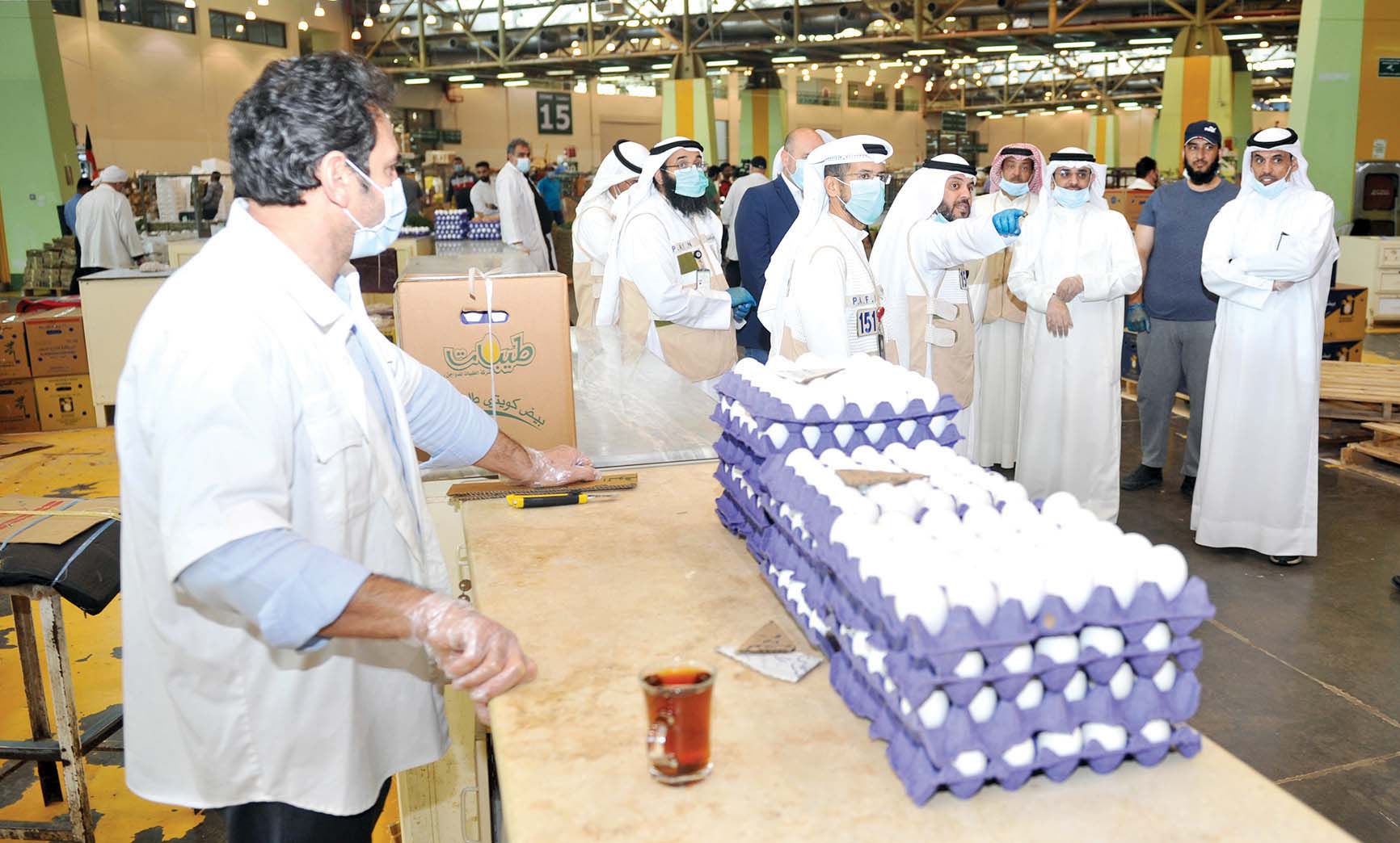 جانب من الجولة