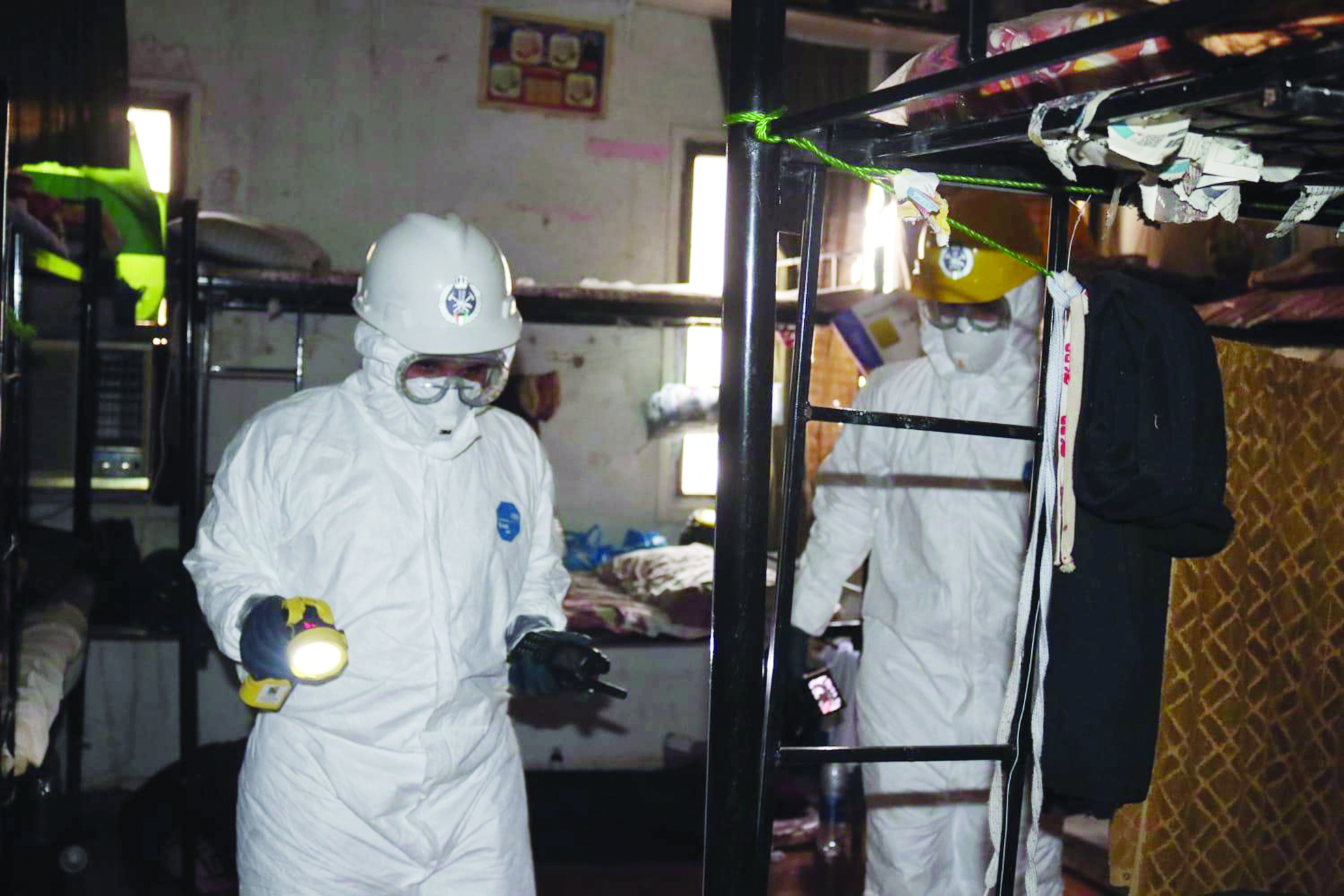 معاينة لجمع الأدلة 