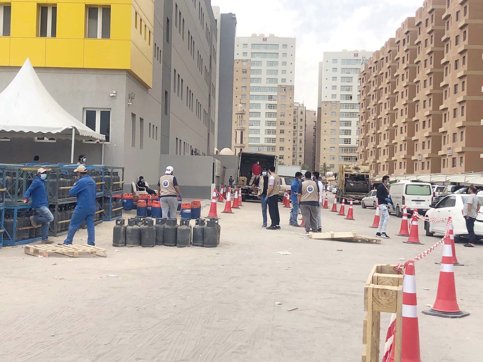 اسطوانات الغاز متوافرة بكثرة