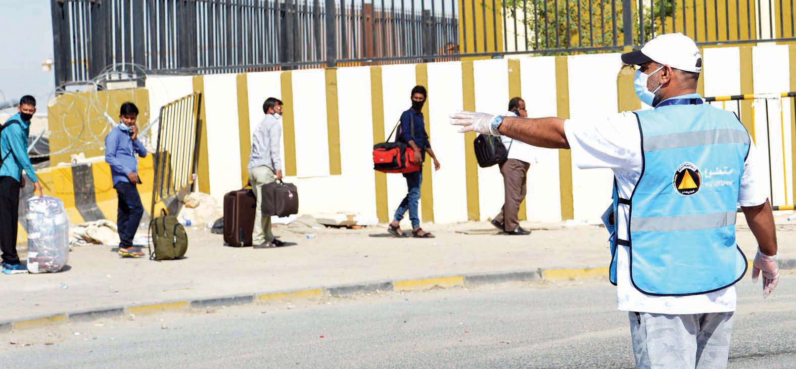 تنظيم دخول المخالفين للمركز