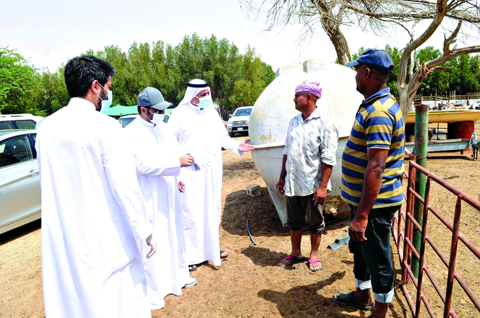 تدقيق على الإقامات 