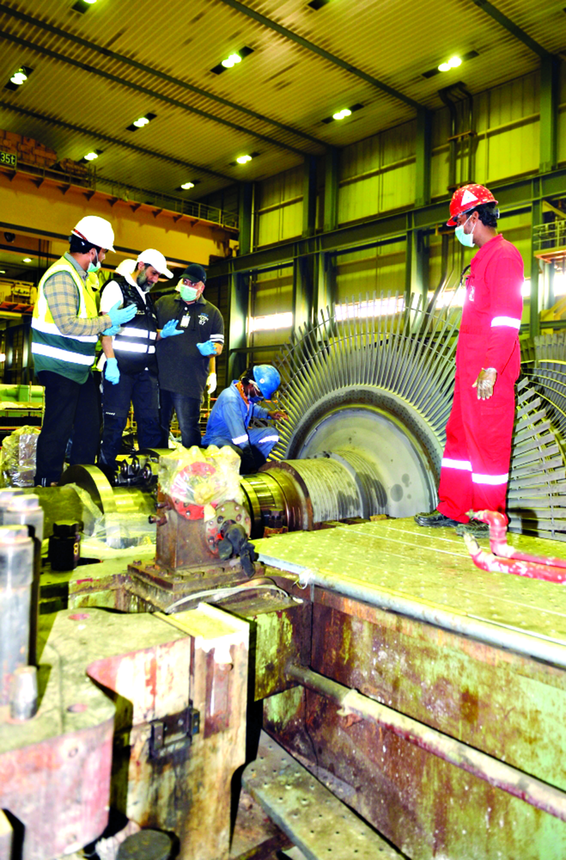 متابعة دائمة من العلي للعمليات