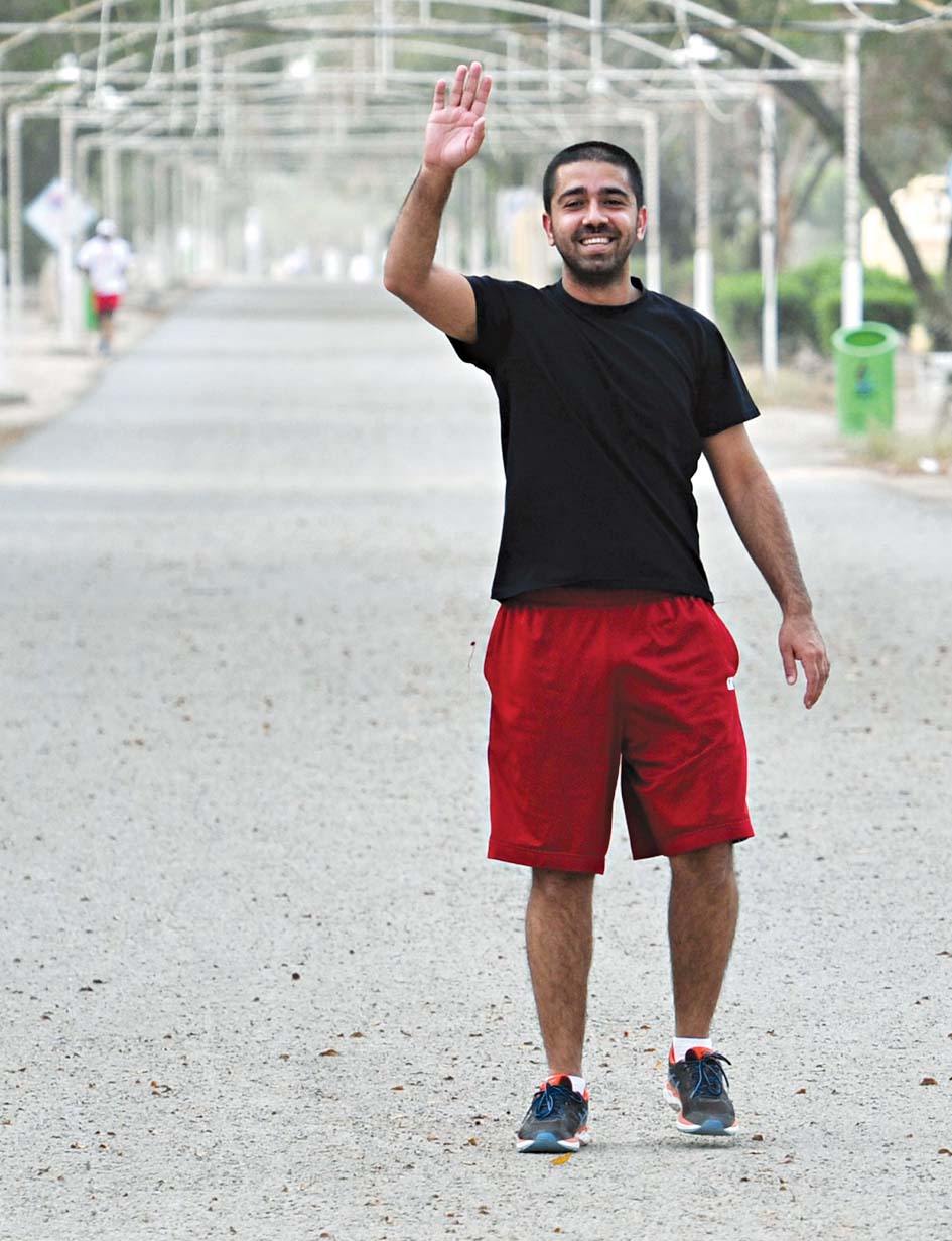 أحد محبي الرياضة