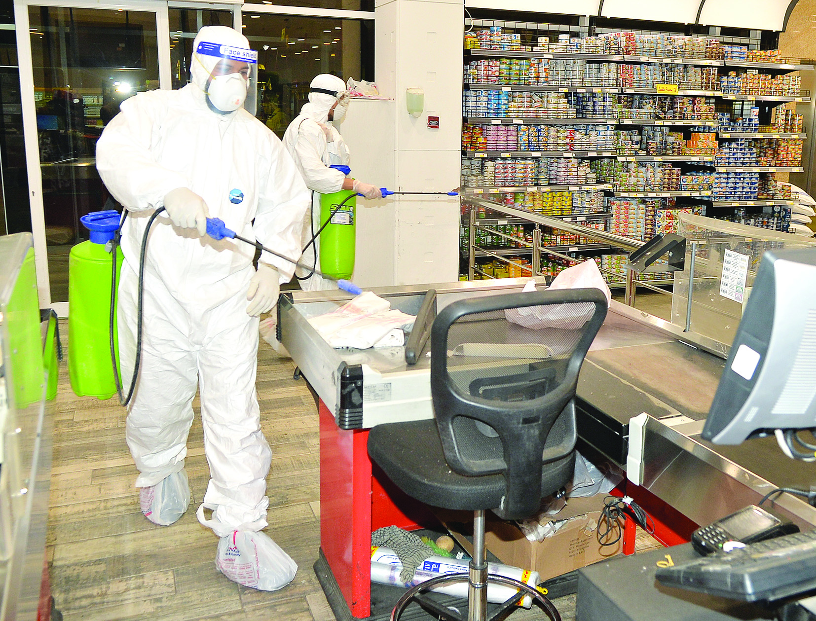 فرق التعقيم داخل الجمعية