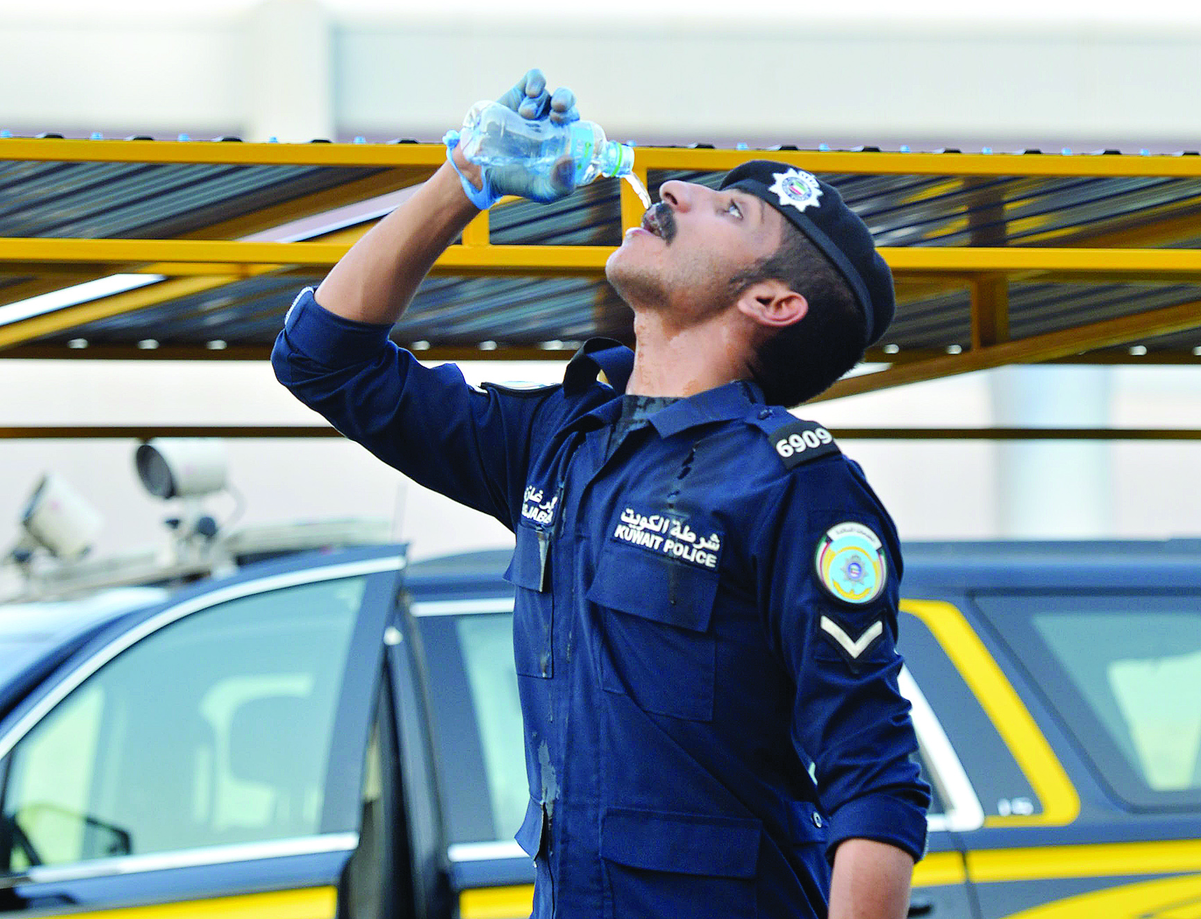 شرب المياه في مواجهة الحر