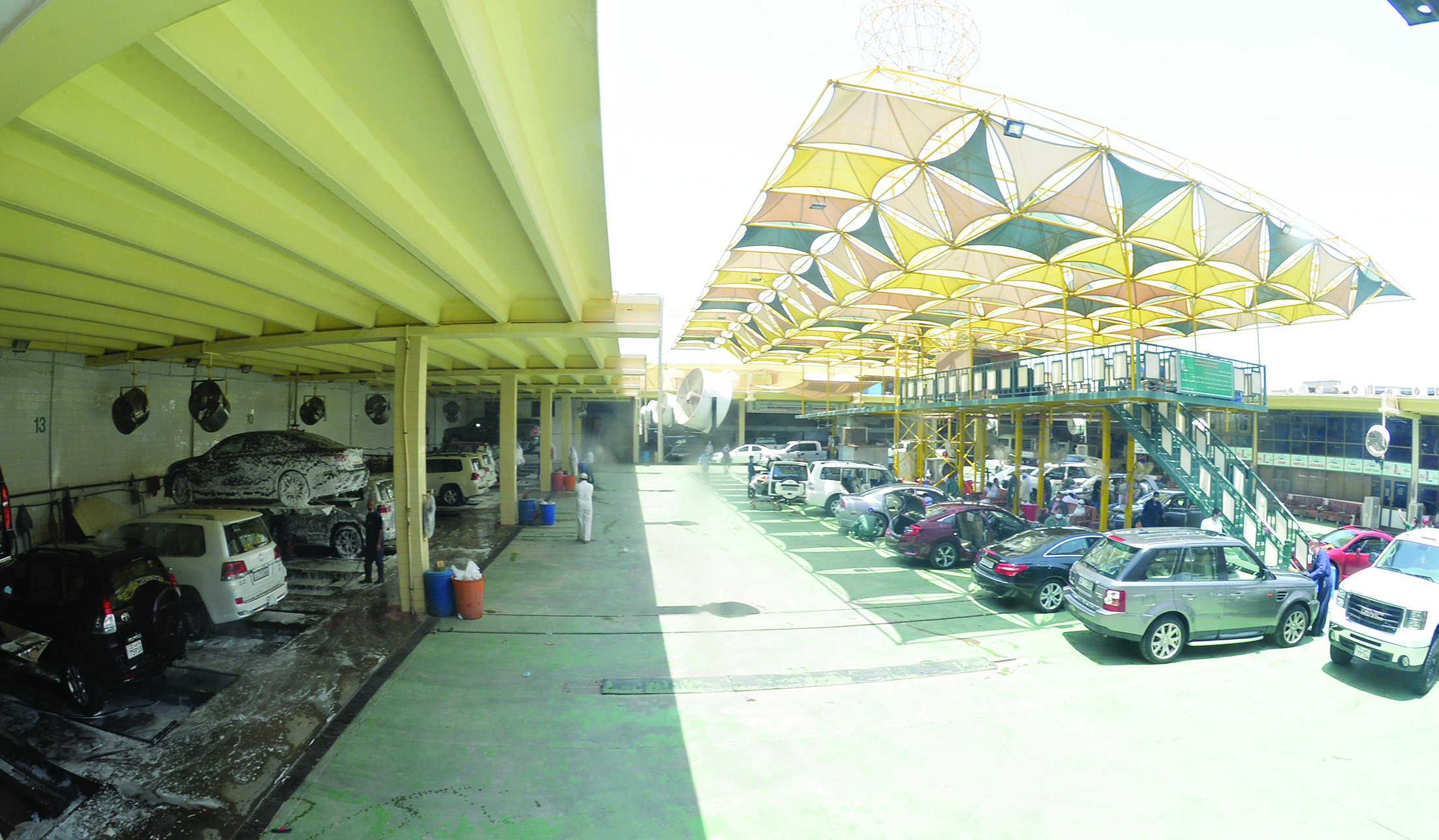 مغاسل السيارات في طاقتها القصوى