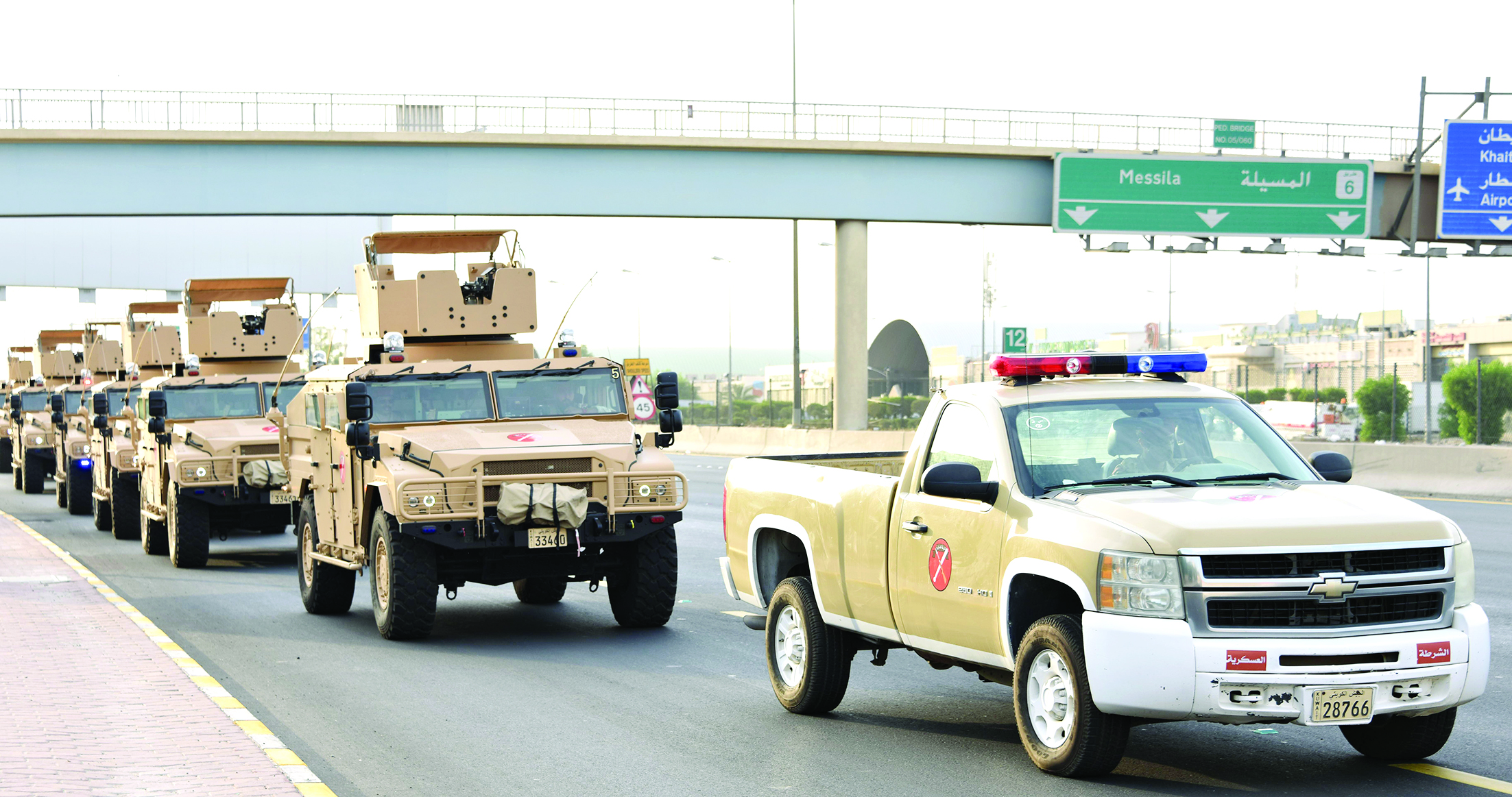 القوة تنتشر في الفروانية